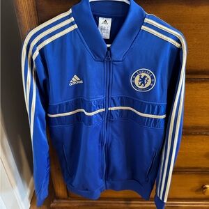 adidas Royal Blue Chelsea FC Track Jacket